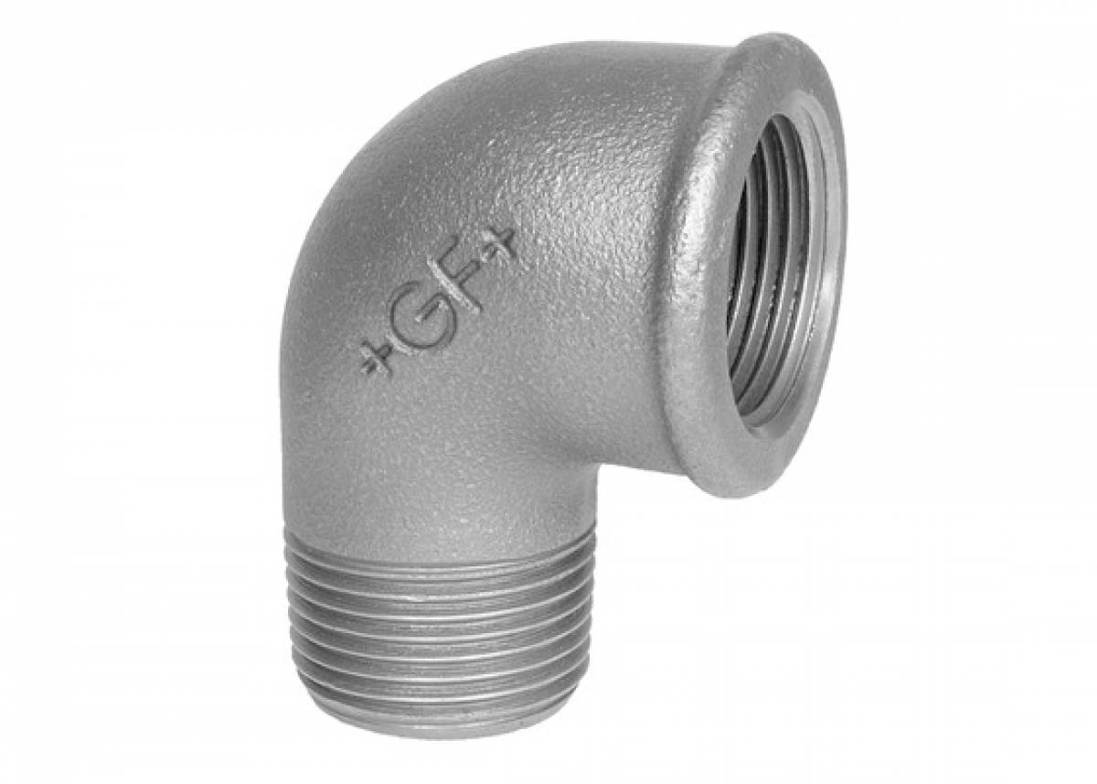 GF Draadfitting zwart knie 90gr bi x bui (nr. 92)