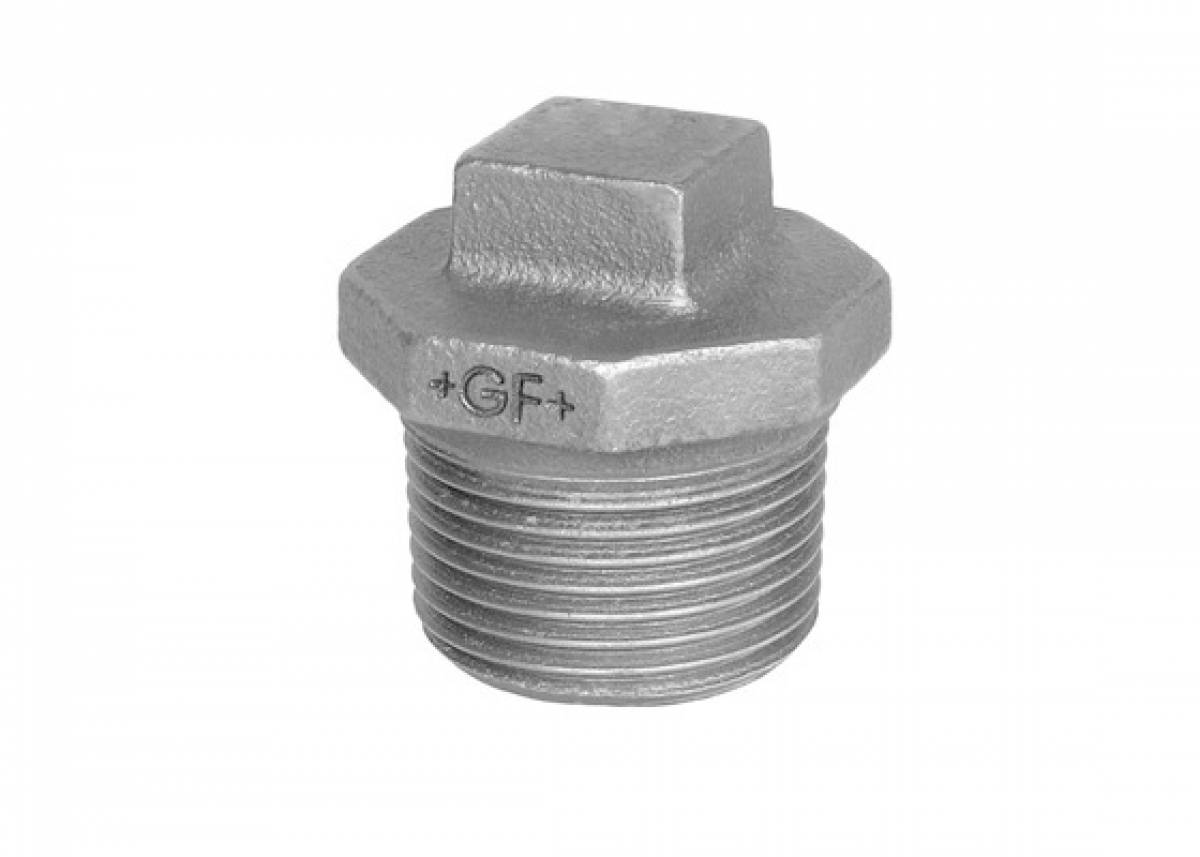 GF Draadfitting zwart stop met rand (nr. 290)