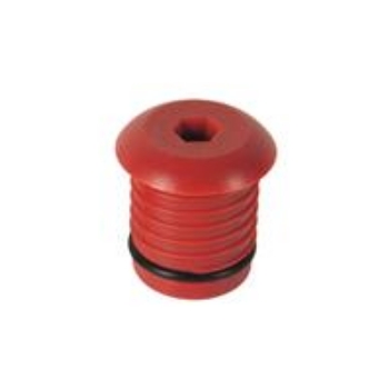 81091250024 Henco Testplug 16mm Rood