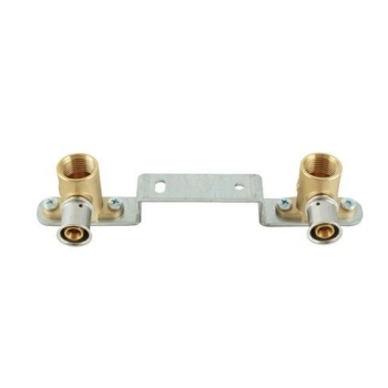 Multitubo Gemini Muurplaat (messing)