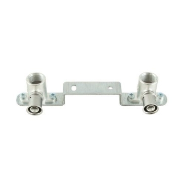 Multitubo Gemini Muurplaat (messing, vertind)