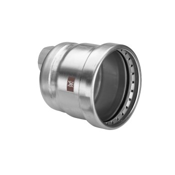 VN812034000 Viega Temponox XL Eindkap 76,1x3/4 (pers x bi.dr.)