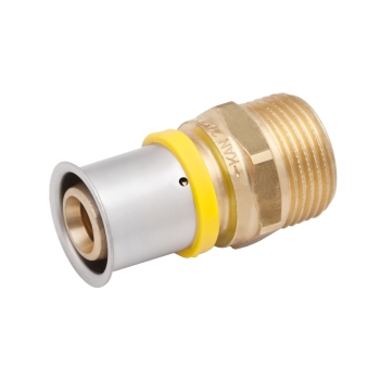 VH386006500000 VSH UltraPress Gas Puntstuk 16x1/2 (messing, pers x bu.dr.)