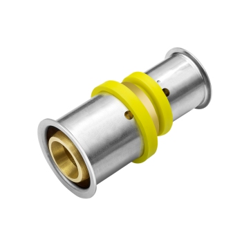 VH386003200000 VSH UltraPress Gas Verloop 20x16 (messing, 2x pers)