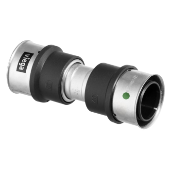 VN733353000 Viega Smartpress Sok 50mm (2x pers, kiwa, RVS)