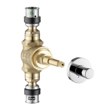 VN730260000 Viega Smartpress Vrijstroomventiel 16mm (inbouw, messing)