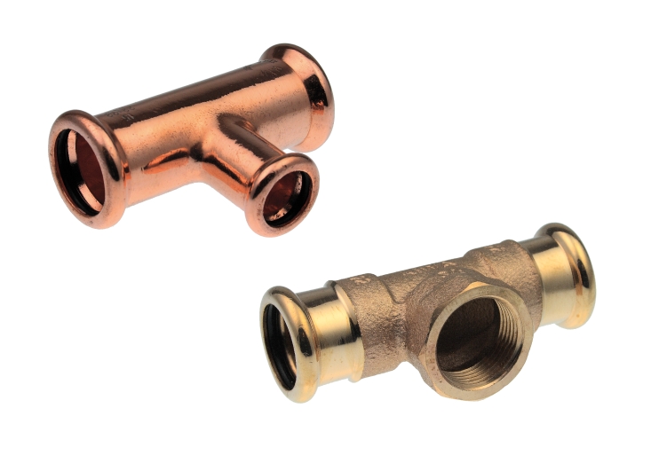 VSH XPress Koper T-stuk