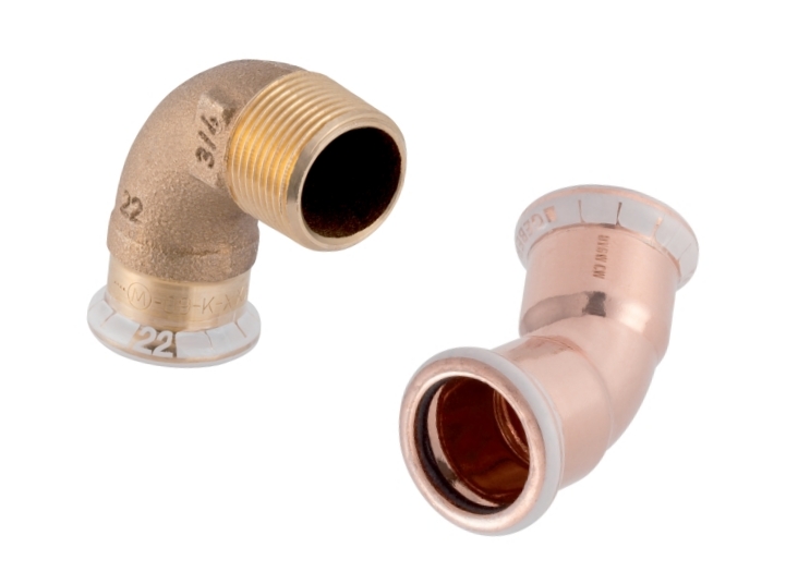 Geberit Mapress Koper Bocht