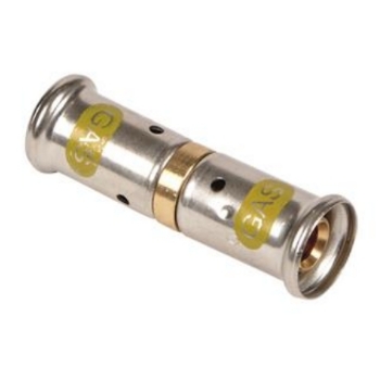 81028820030 Henco Gas Sok 16mm (2x pers, messing)