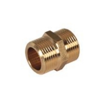 Henco Nippel (messing)