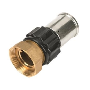 Henco 2-delige Kopp. Vlak (PVDF)