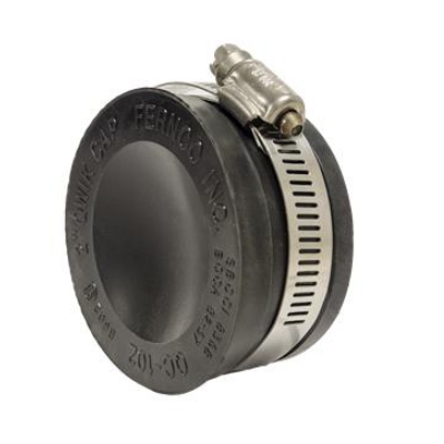 Flexibele Koppeling Eindkap (PVC)