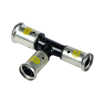 81028910018 Henco Gas T-stuk Verloop 32x20x26 (3x pers PVDF)