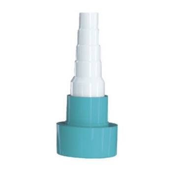 TVSCD300013 Tecnosystemi Afvoer Verloop 40mm (licht blauw)