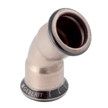 Geberit Mapress CuNiFe 45gr Bocht