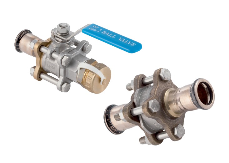 Geberit Mapress CuNiFe Afsluiter