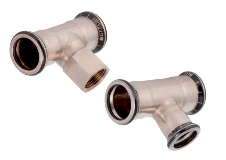 Geberit Mapress CuNiFe T-stuk