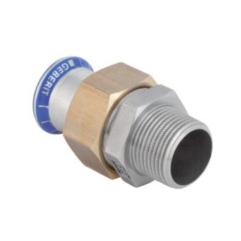 Geberit Mapress RVS316 3-delige Kopp. (bu.dr. x pers)