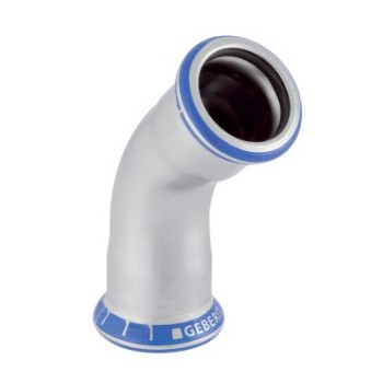 Geberit Mapress RVS316 45gr Bocht