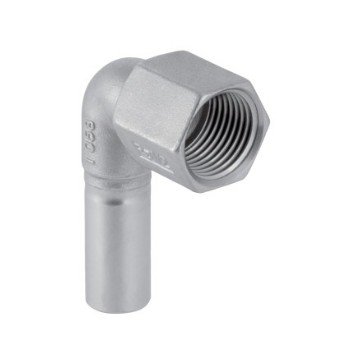 Geberit Mapress RVS316 Schroefbus Knie (bi.dr. x spie)