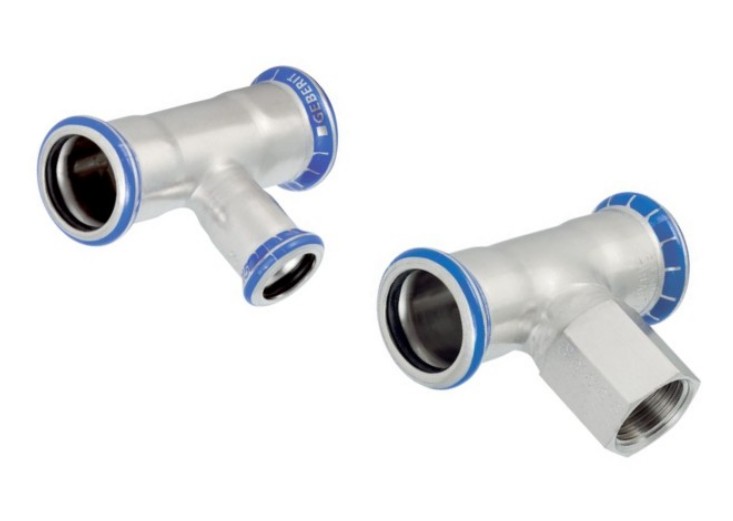 Geberit Mapress RVS316 T-stuk