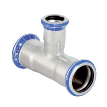 Geberit Mapress RVS316 T-stuk Verloop