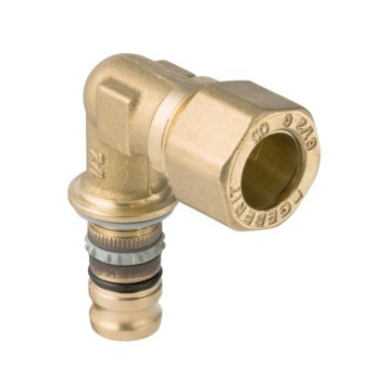 Geberit Mepla 90gr Bocht Knelkoppeling