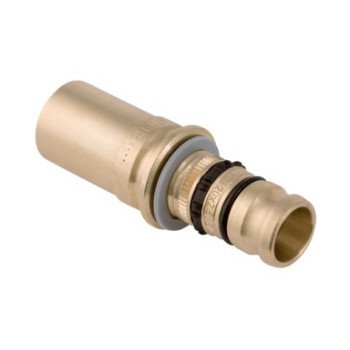 Geberit Mepla X Mapress Overgang (brons, insteek)