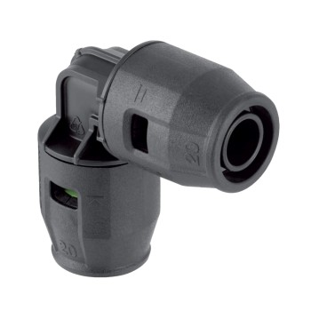 65227000100 Geberit PushFit 90gr Bocht 25mm (2x push)