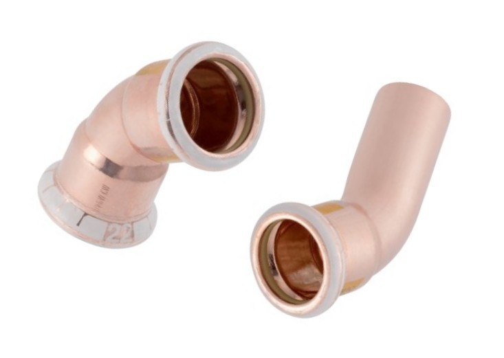 Geberit Mapress Koper Gas Bocht