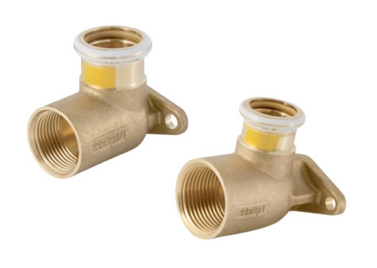 Geberit Mapress Koper Gas Muurplaat