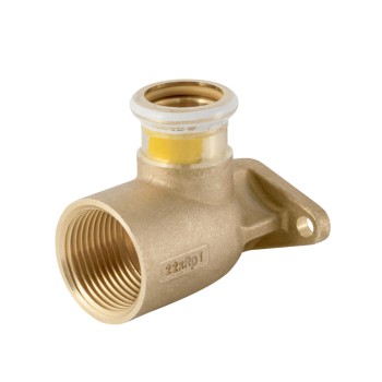 Geberit Mapress Koper Gas Muurplaat (verdiept)