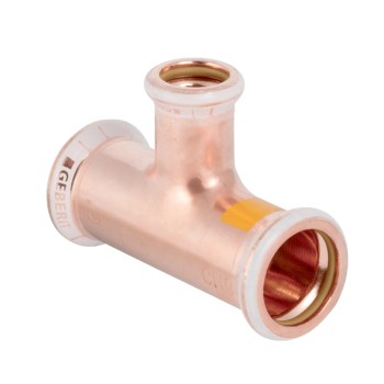 Geberit Mapress Koper Gas T-stuk Verloop