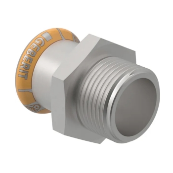 GN417260000 Geberit Mapress Therm Puntstuk 15x3/8'' (pers x bu.dr.)