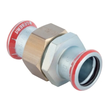 Geberit Mapress C-staal 3-delige Kopp. (2x pers)