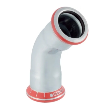 Geberit Mapress C-staal 45gr Bocht