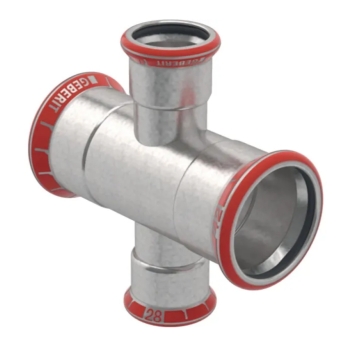 Geberit Mapress C-staal Kruisstuk