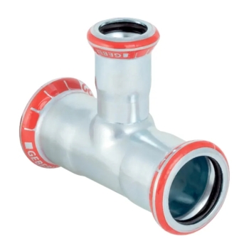 Geberit Mapress C-staal Verloop T-stuk