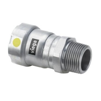 VN738747000 Viega Megapress Gas Puntstuk 20x3/4 (pers x bu.dr.)