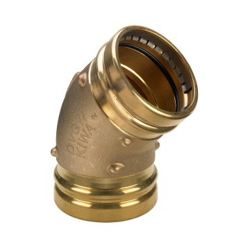 Viega Profipress XL 45gr Bocht (brons)