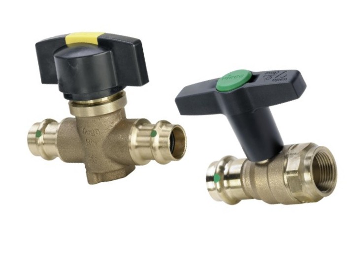 Viega Easytop Afsluiters