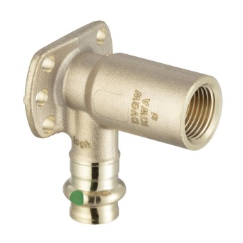 VN116552000 Viega Sanpress Muurplaat Lang 15x1/2 (pers x bi.dr.)