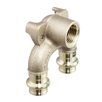 VN692797000 Viega Sanpress Doorstr. Muurplaat 18x1/2x18 (pers x bi.dr.)