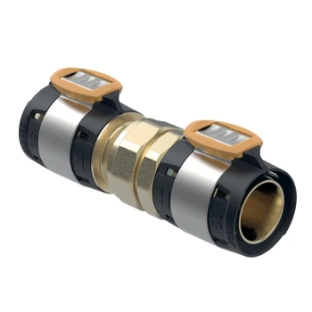 62057600100 Geberit FlowFit 3-delige Koppeling 63mm (brons, 2x pers)