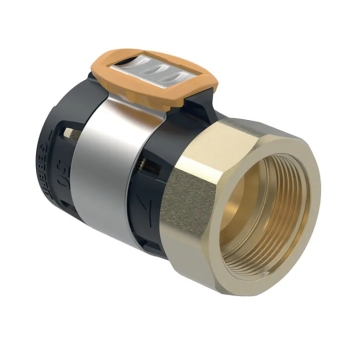 62040700100 Geberit FlowFit Schroefbus 75x2.1/2 (brons, pers x bi.dr.)