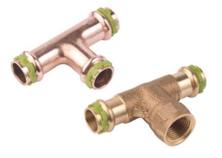 VSH SudoPress Koper T-stuk