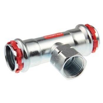 VSH SudoPress C-staal T-stuk Binnendraad