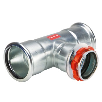 VH656249000000 VSH SudoPress C-staal T-stuk Verloop 76,1x54x76,1 (3x pers)