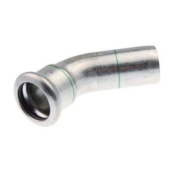 VSH XPress RVS316 45gr Bocht (spie)