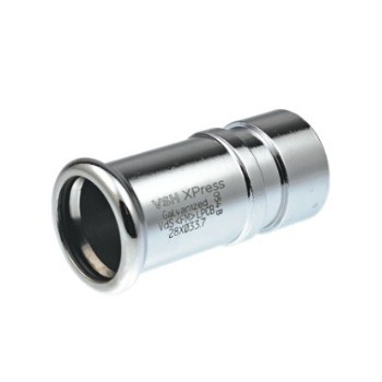 VH634118100000 VSH XPress C-staal Groefkoppeling 76,1x73 (pers x groef)